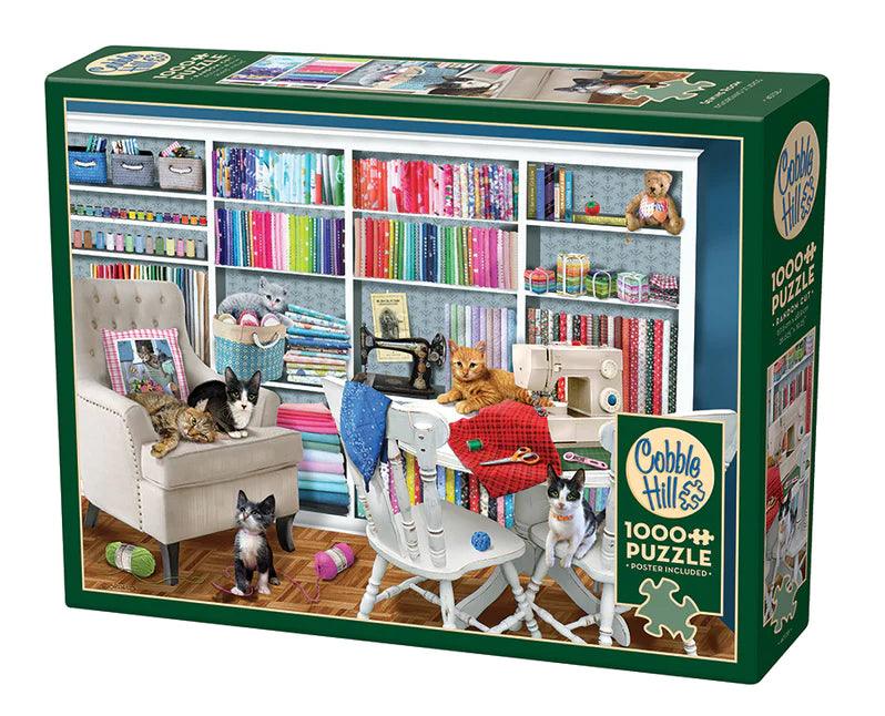 Sewing Room Puzzle - 1000 PC - Random Cut
From Cobble Hill
Finished Size 26.625 x 19.25"