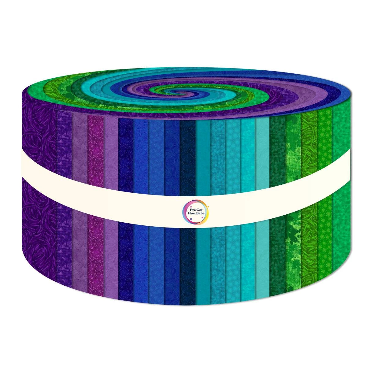 Crown Jewels 2.5 Inch Strips
From Blank Quilting
I've Got Hue, Babe Collection
40 Strips
100% Cotton