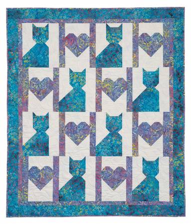 Double Focus 3-Yard Quilts Book - From Fabric Cafe - 8 quilt designs written for 3 sizes- Lap, Twin and Queen/King.