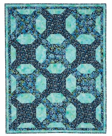 Double Focus 3-Yard Quilts Book - From Fabric Cafe - 8 quilt designs written for 3 sizes- Lap, Twin and Queen/King.