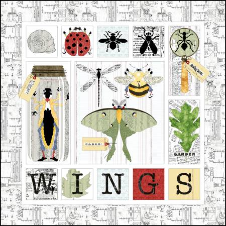 Art Journal In The Wings Activity Quilt Kit