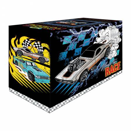 Hot Wheels Quilt Boxed Kit-
From Riley Blake Designs-
Hot Wheels Made to Race by Mattel Collection-The Hot Wheels Panel Quilt Boxed Kit includes pattern, fabric for quilt top and binding. Kit comes in a keepsake box. Official licensed product-100% Cotton-
Keepsake Box size is approximately 9" x 7" x 4 1/2"-
Finished Quilt Size 55" x 62"-
100% Cotton-
Backing & Batting Not Included