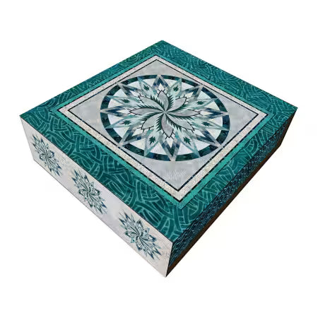 Silver Shores Batik Quilt Kit - Quiltworx
From Riley Blake Designs
Pattern By Quiltworx
Material: 100% Cotton
Includes pattern and fabric for quilt top and binding (backing not included)
Fabric featured: Expressions Batiks Silver Shores
Finished size: 68" x 68"
Kit comes in a keepsake box (box size approximately 11" x 12 1/4" x 3 1/2")