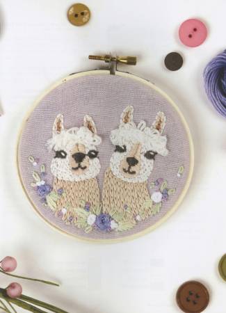 Animal Embroidery Workbook - Step By Step Techniques and Patterns  From Landauer  By Jessica Long