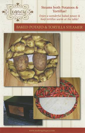 Baked Potato & Tortilla Steamer Pattern  From Legacy Patterns