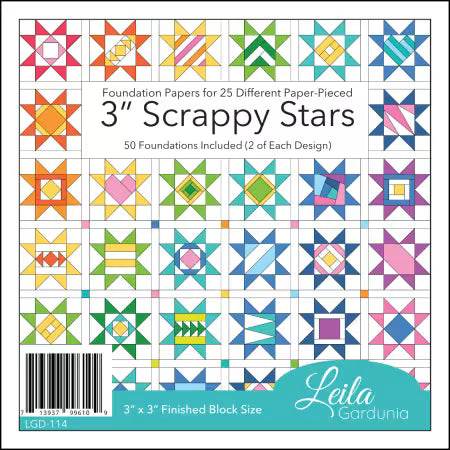 3in Scrappy Stars Foundation Pad
From Leila Gardunia Design
By Leila Gardunia