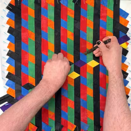 Mx Weaver
From: Mx Domestic LLC, By Mathew Boudreaux
Made of: Stainless Steel
Includes: Two Weaving Tools
Size: 1in x 6in x &amp; 1/2in x 6in
Use: For Fabric Weaving, threading elastic or ribbon, and mixed media crafting. Can also be used as a bodkin replacement and strip guiding tool