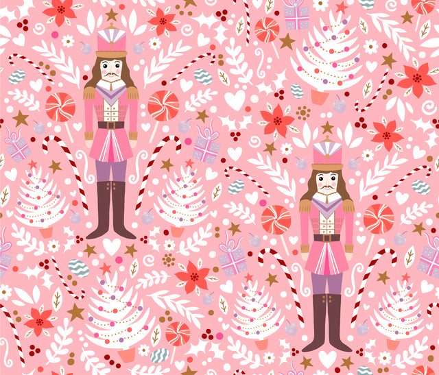 Festive Nutcracker
From Mia Presley Designs
By Sian Summerhayes
100% Cotton
44/45"