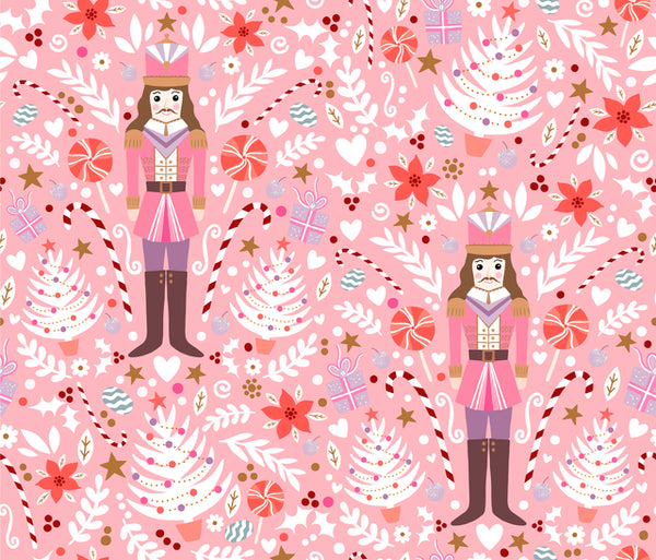 Festive Nutcracker
From Mai Presley
Sugar Plum Collection
100% Cotton
44"/45"