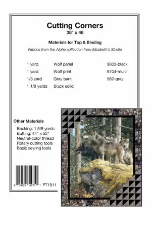 Cutting Corners Quilt Pattern-From Pine Tree Country Quilts-By Sandy Boobar and Sue Harvey