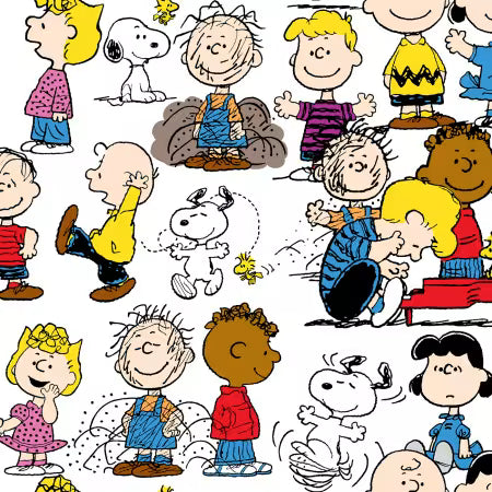 Peanuts Gang
From: Springs Creative Peanuts Collection In Licensed Products
10yds
100% Cotton
44/45in