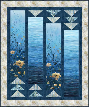 Behind Blue Eyes Ingot Quilt Kit