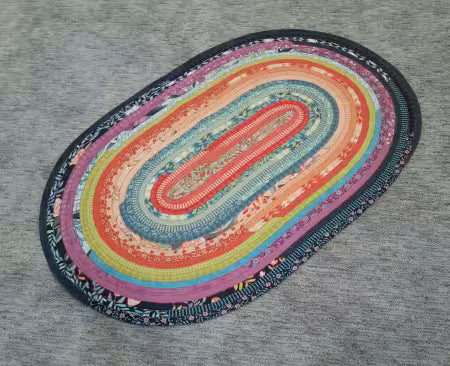 Sample of aJelly Roll Rug