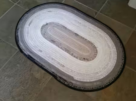 Sample of aJelly Roll Rug