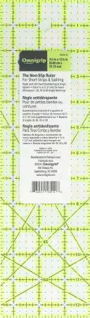 Omnigrid Omnigrip 3-1/2in x 12-1/2in Ruler