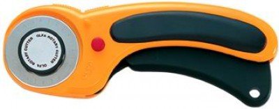 OLFA 45mm Ergonomic Rotary Cutter Yellow