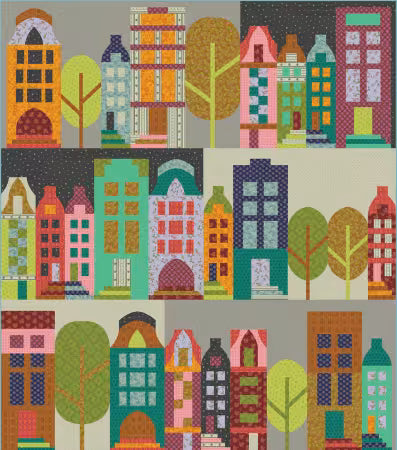 Park Place quilt pattern by Sew Kind of Wonderful.