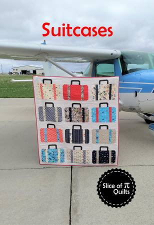 Suitcases Quilt Pattern From Slice of Pi Quilts