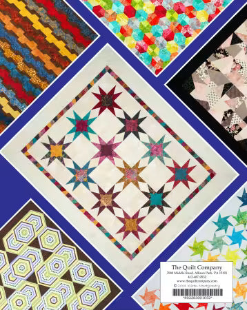 Scrap Crazy 6 Book
From The Quilt Company
By Karen Montgomery
Creative Grids Scrap Crazy 6 Templates, CGRMT6.  Required.
Pages: 16
Softcover