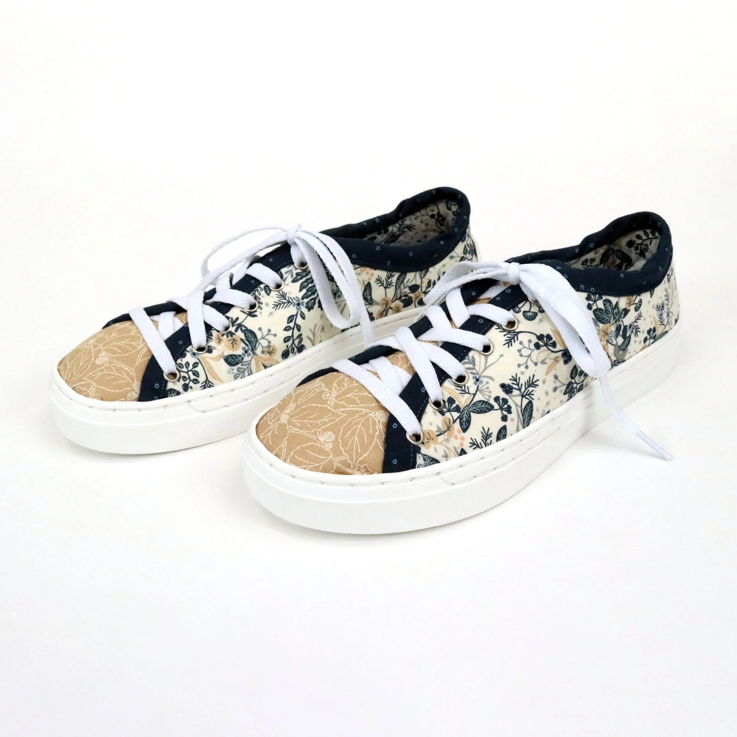 Finished sample of Patchwork Kicks 