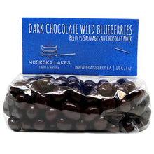 Load image into Gallery viewer, Dark Chocolate Wild Blueberries  From Muskoka Lakes Farm &amp; Winery  227g / 8oz
