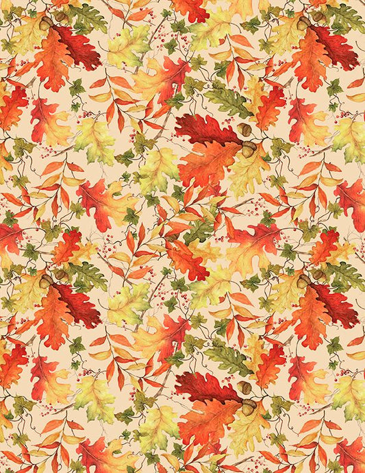 Gnome-kin Patch -Leaf Toss Cream
From Wilmington Fabric
By Susan Winget
100% Cotton
44/45"