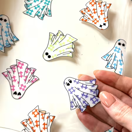 Quilty Ghosts Clear TPU Vinyl

From Sassafras Lane Design

By Shayla Wolf And Kristy Wolf

This clear TPU vinyl is the perfect way to add a little pizazz to your next project! Vinyl is 0.5mm thick and comes on a 12in x 53in roll. We love using this clear vinyl for bags, craft projects, wallets, kids room organizers and more. This water-resistant fabric will hold up in wet weather and is easy to clean with a cloth.


Made of: TPU Vinyl
Size: 12in x 53in