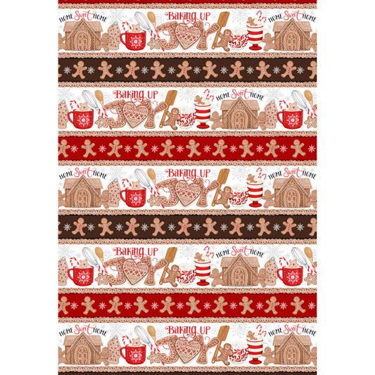 Baking Up Joy- Repeat Border
From Wilmington Fabric
By Danielle Leone
100 % Cotton
44/45"