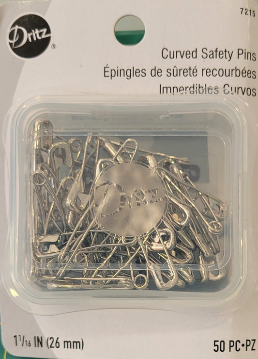 Curved Safety Pins