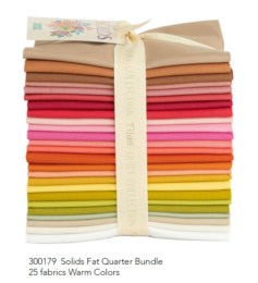 Tilda Fat Quarter 25 pc Warm Bundle