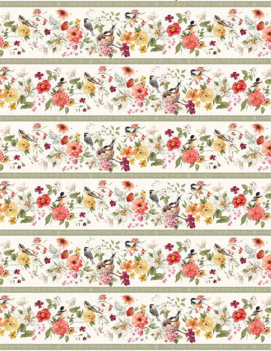 Blessed By Nature Repeating Stripe Multi
From Wilmington Prints
By Lisa Audit
100% Cotton
43/44"