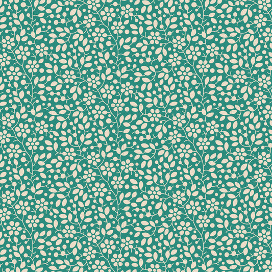 Cloud Pie - Teal Green - Blender  Pie in the Sky Collection   From Tilda  44/45"