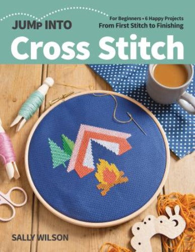 Jump Into Cross Stitch Book - Sally Wilson
