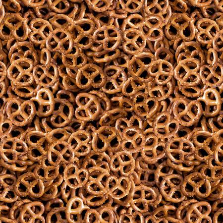 Brown Tossed Pretzels