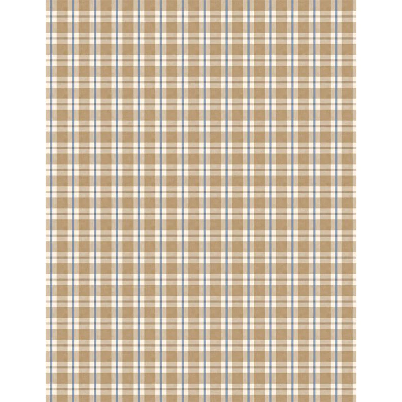 Autumn Day - Beige Checker