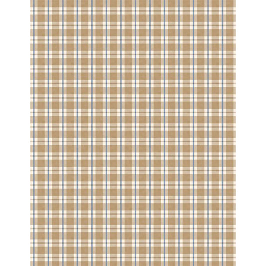 Autumn Day - Beige Checker