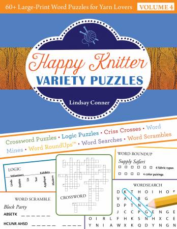 Happy Knitter Variety Puzzles - Lindsay Conner