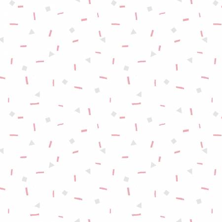 Light Pink Geo Confetti