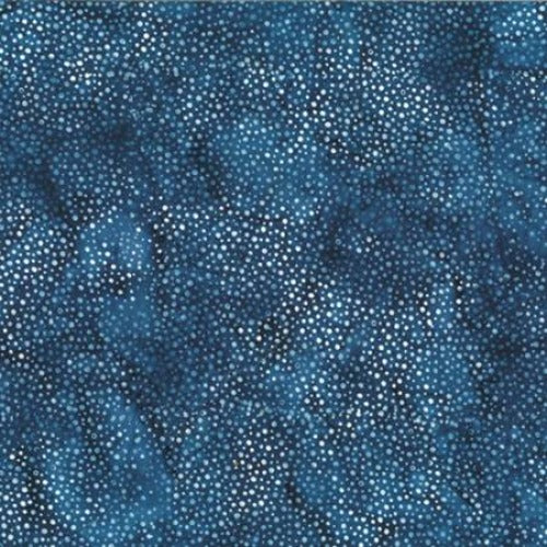 Indigo Bali Dots Batik  From Hoffman Fabrics 885 Bali Dot Batiks Collection 100% Cotton 44/45"