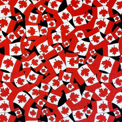 Canada Flag  100% Cotton  44/45"