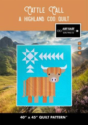 The Cattle Call Quilt Pattern  From From Art East Quilting Co.