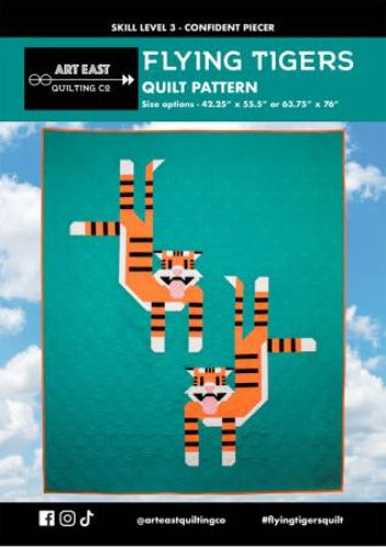 The Flying Tigers Quilt Pattern   From Art East Quilting Co.