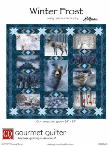 Winter Frost Quilt Pattern  From Gourmet Quilter By Susan Claire Mayfield