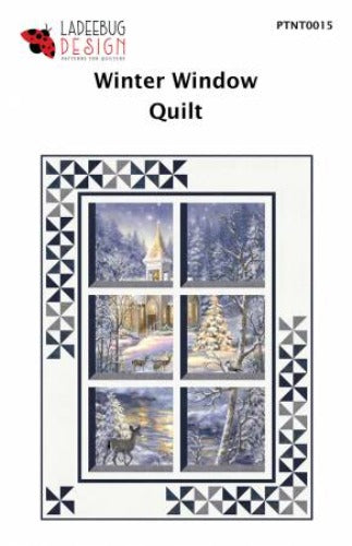 Winter Window Quilt Pattern  By Ladeebug Designs