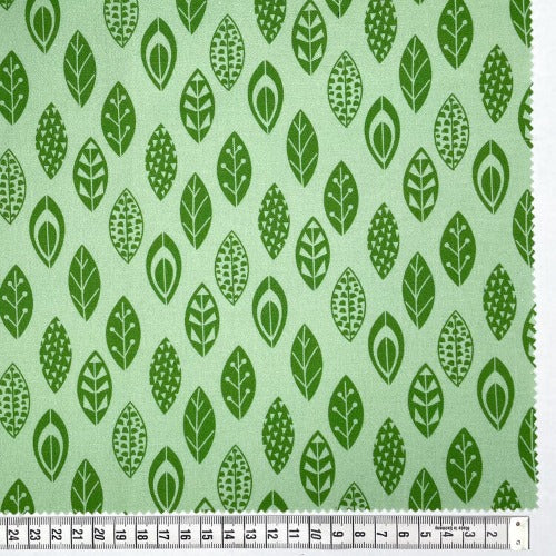 Green Leaves - Leafy Meadow   100% Cotton  43/44"