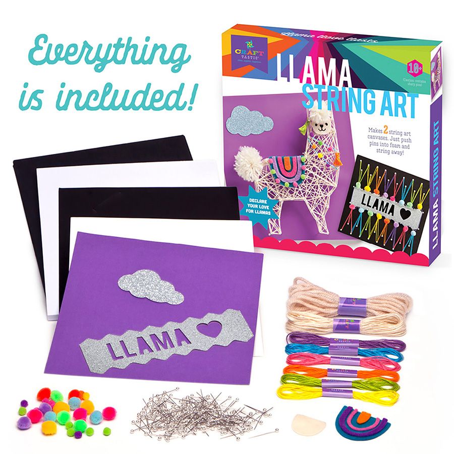 Llama String Art Craft Kit