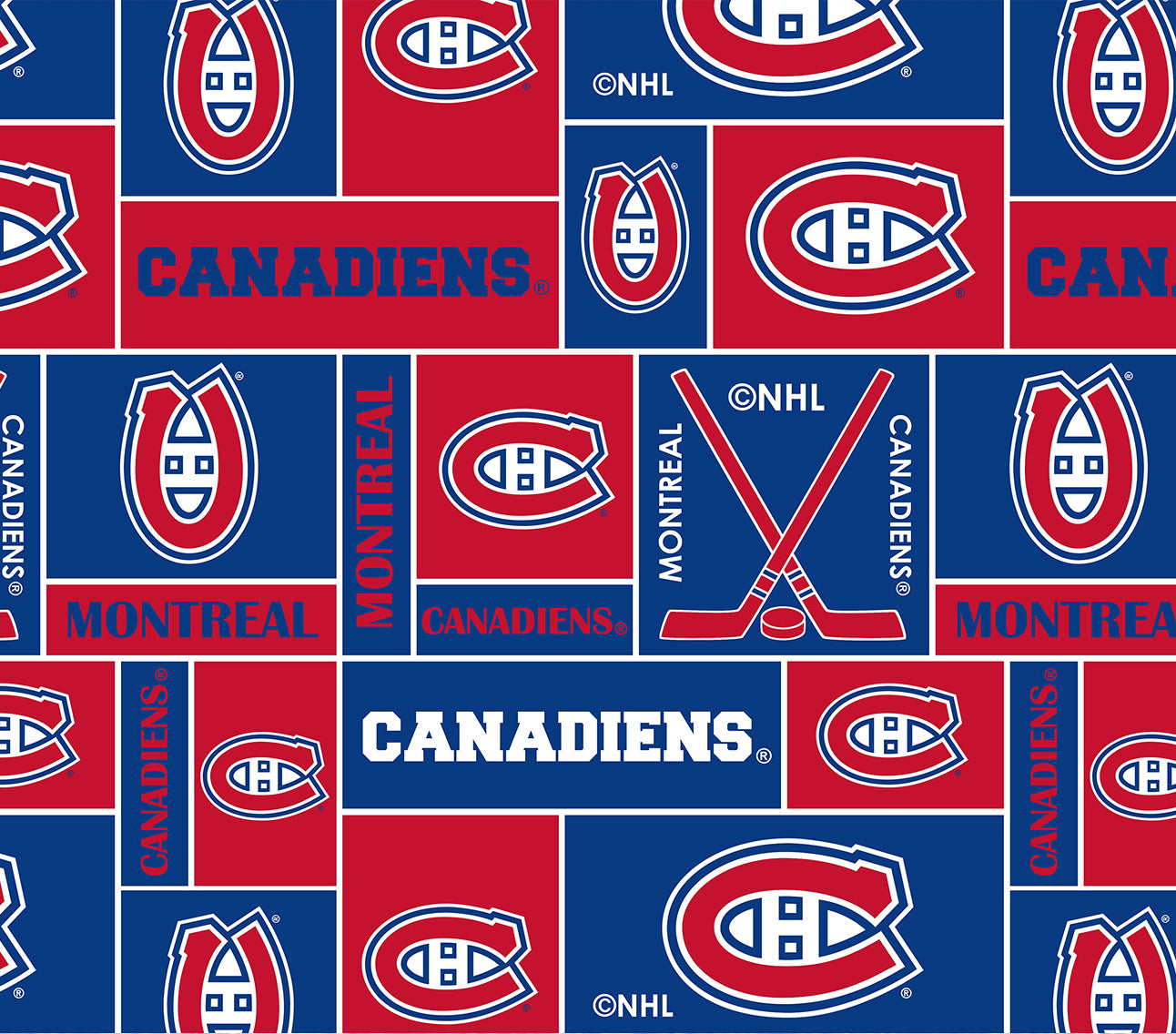 NHL Montreal Canadiens Licensed Fleece - Anti-Pill