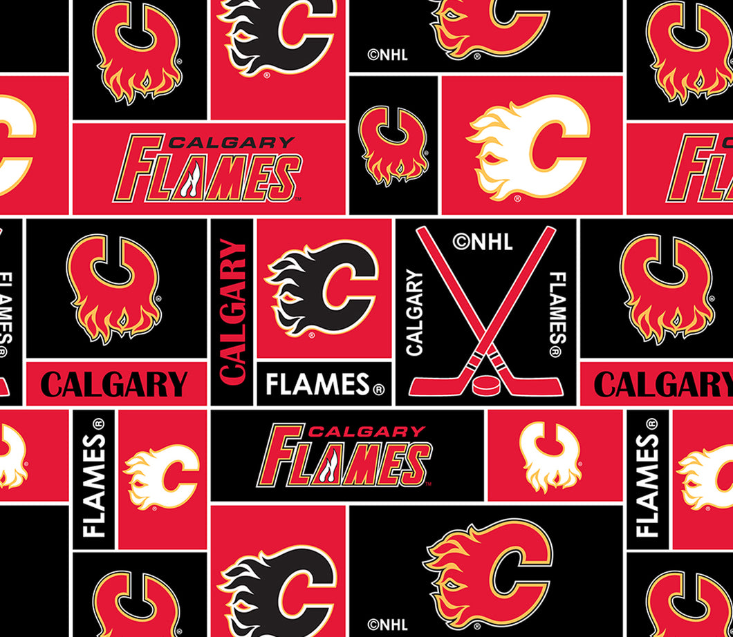 NHL Calgary Flames Licensed Fleece - Anti-Pill