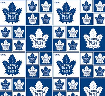 NHL Toronto Maple Leaf Licensed Fabric - 100% Cotton