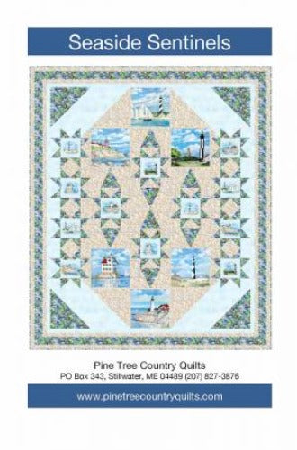 Seaside Sentinels Quilt Pattern  From Pine Tree Country Quilts By Sandy Boobar and Sue Harvey